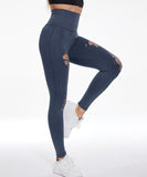 Aura High Waist Ripped Jegging Lemifit