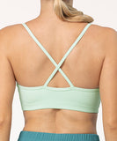 Noods Ribbed Crossover Sports Bra Lemifit