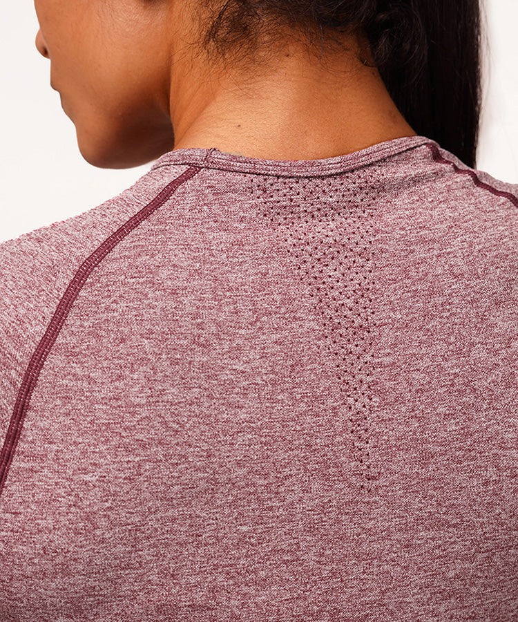 Pacy Seamless Short Sleeve Crop Top & Shorts