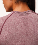 Pacy Seamless Short Sleeve Crop Top & Shorts