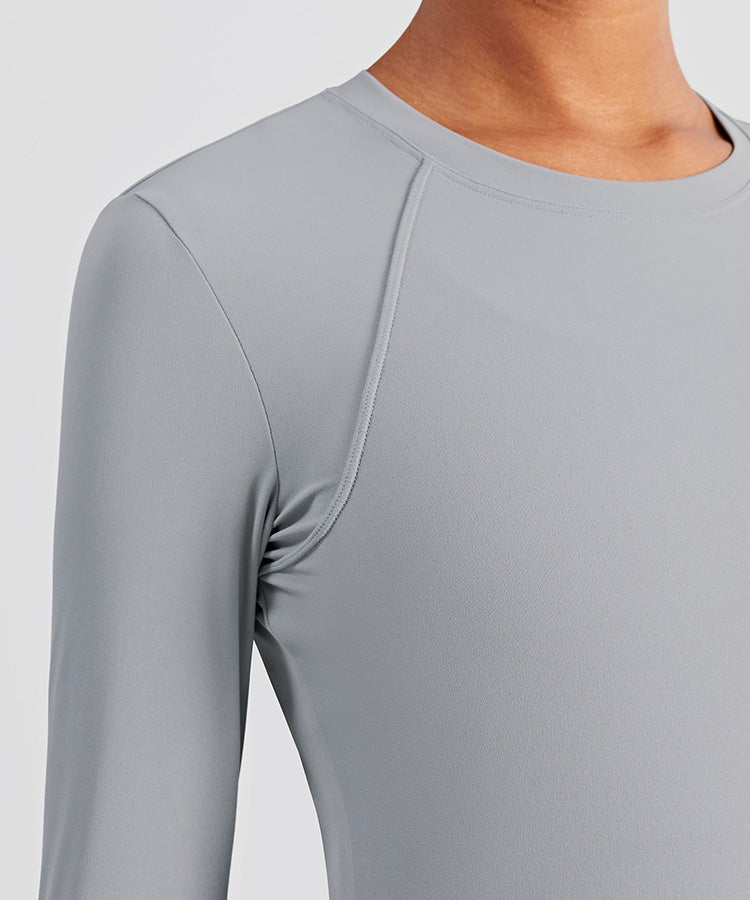 Posh Fitted Raglan Long Sleeve