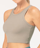 Novel Crop Fitted Tank Top Lemifit