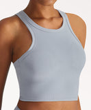 Novel Crop Fitted Tank Top