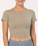 OnAir Crop Short Sleeve Shirt Lemifit