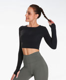 Posh Cropped Long Sleeve