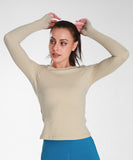 Posh Fitted Raglan Long Sleeve